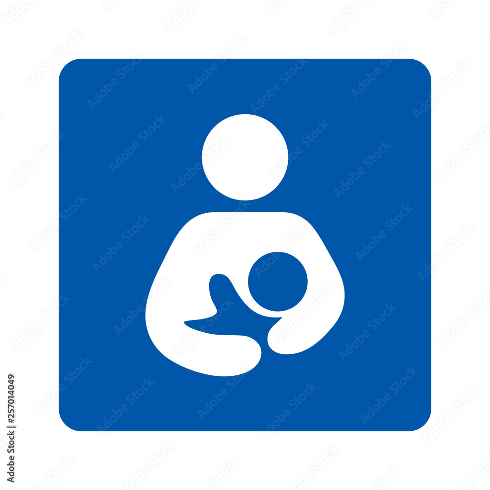 Breastfeeding sign pictogram Breastfeeding sign pictogram