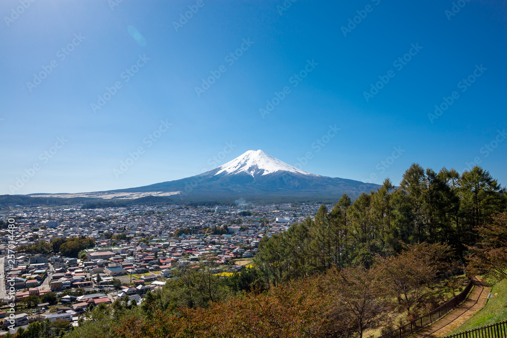 Mt. Fuji in autumn, Japan