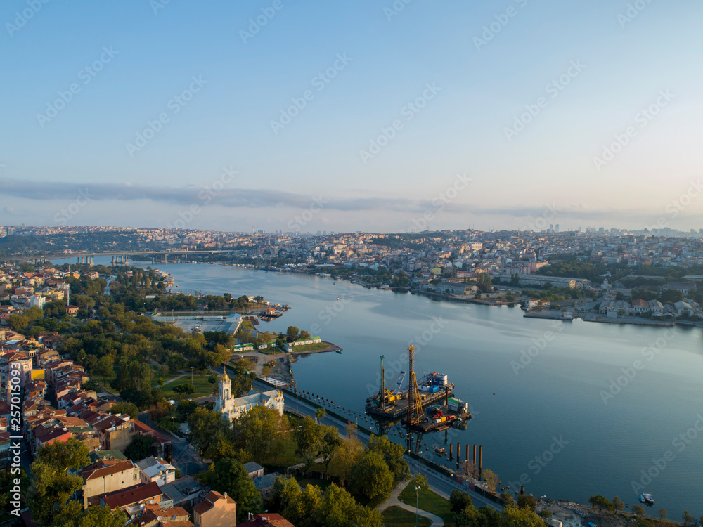 Naklejka premium Goldenhorn istanbul