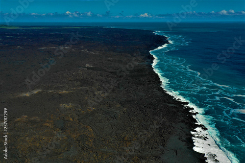Lava auf Hawaii aus der Luft - Luftbilder von Big Island