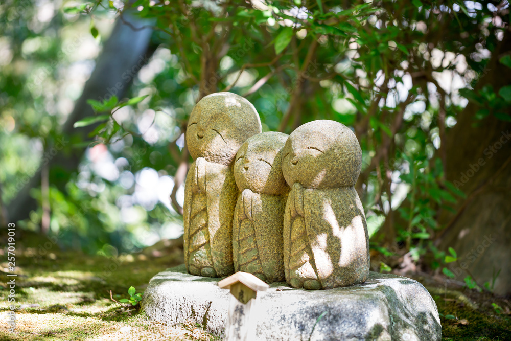 Buddha statues in Kamakura, Japan Buddha statues in Kamakura, Japan