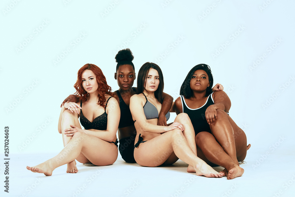 Interracial Lesbian Group
