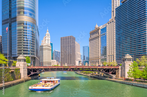 Chicago  Illinois  USA sightseeing