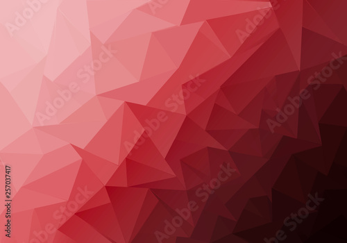 Fototapeta Naklejka Na Ścianę i Meble -  Multicolor polygonal illustration, which consist of triangles. Geometric background in Origami style with gradient. Triangular design for your business. Rainbow, spectrum image