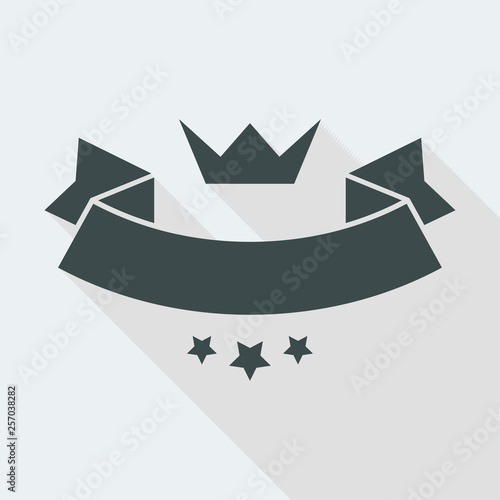 Noble banner. Flat, clean, minimal and isolated vector illustration with minimal and modern design.