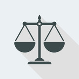 Libra as law emblem