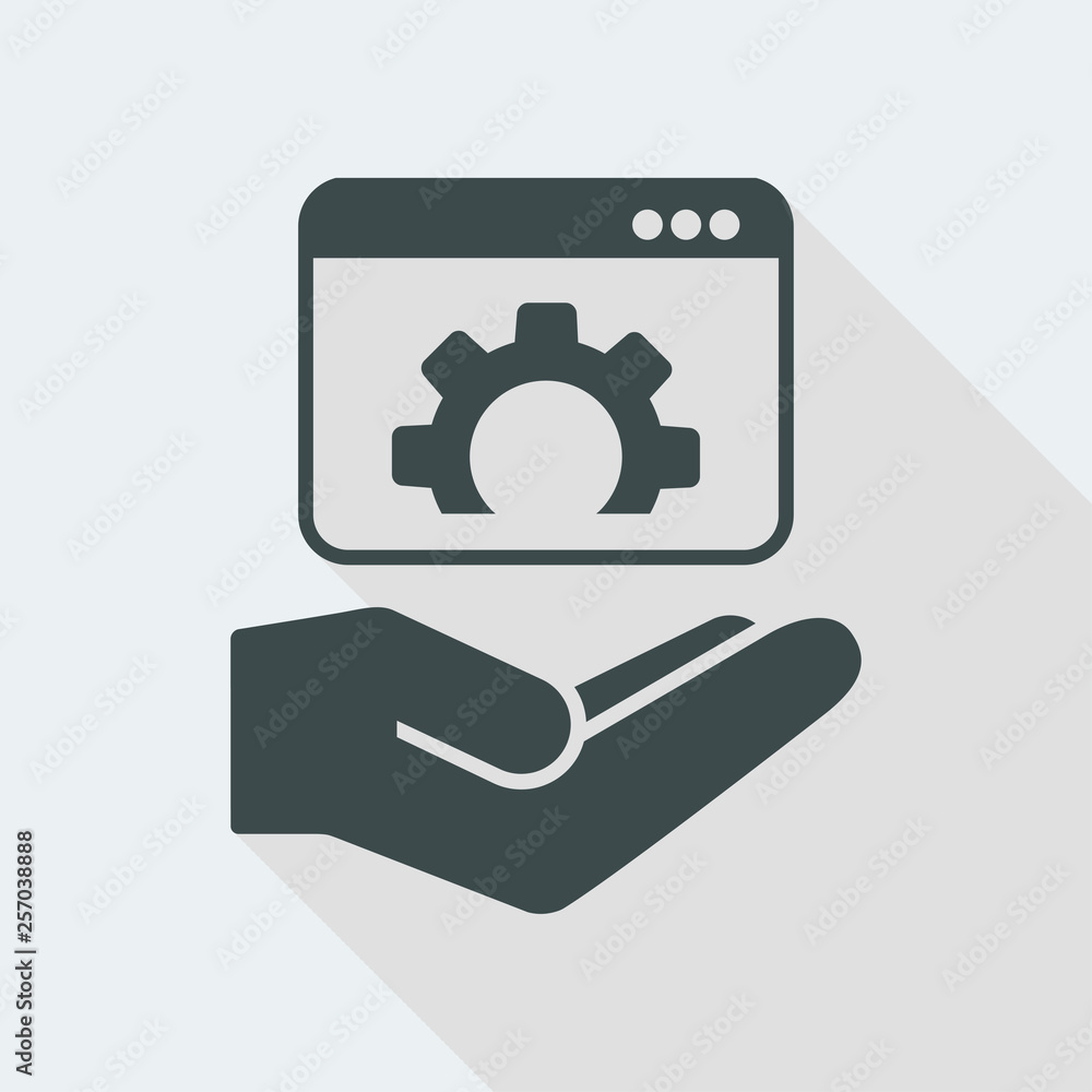 Web design or computer settings services