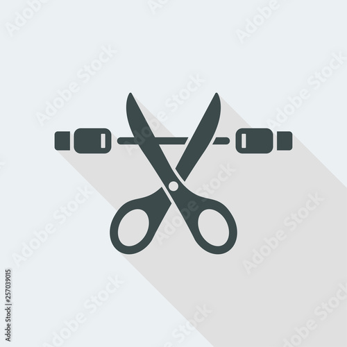 Cable connection cut or interrupted