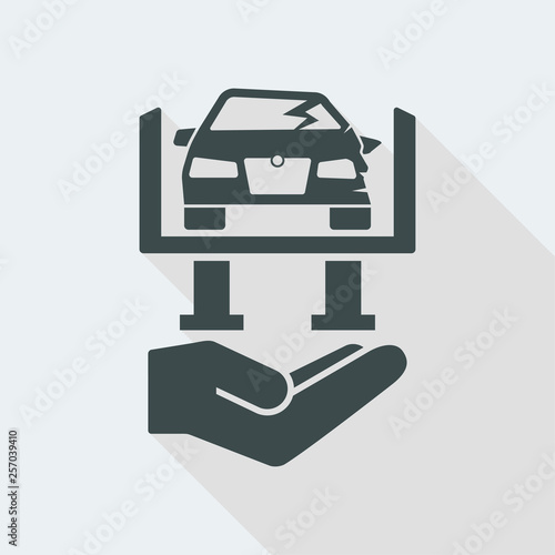 Car repair services icon
