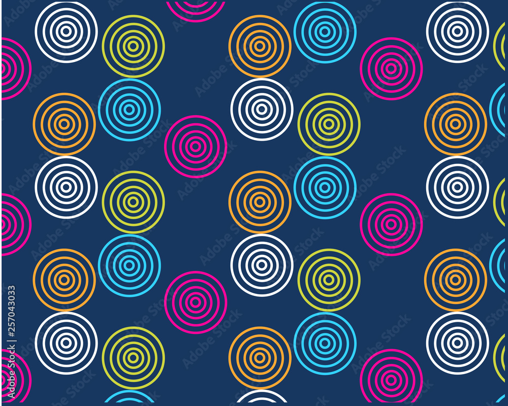 the repetitive pattern bright circles on a dark background the repetitive pattern bright circles on a dark background