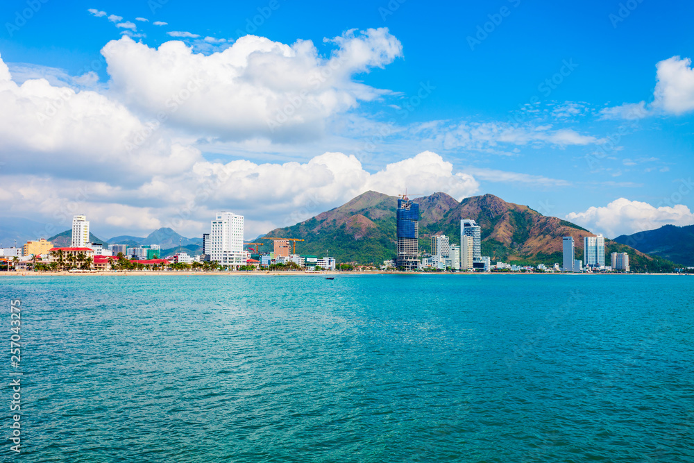 Fototapeta premium Nha Trang city panoramic view