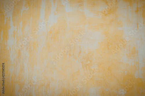 Wallpaper Mural Old plaster walls painted gold. Texture of the wall. Torontodigital.ca