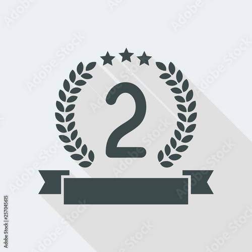 Second place winner icon