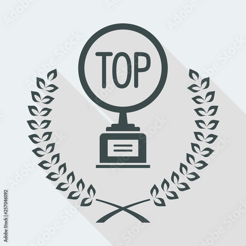 Top competition cup icon