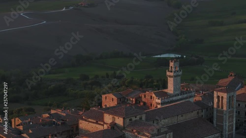 Sunset in Montepulciano