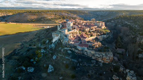 medieval village of calatañazor at soria province, Spain