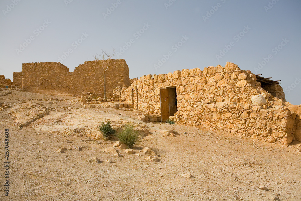 Fortress of Massada. Israel.