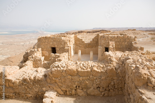 Fortress of Massada. Israel.