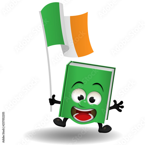 Livre drapeau irlandais
