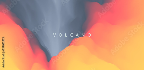 Lava. Abstract background. Modern pattern. Vector illustration for design.