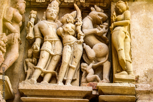 Photos God Sculpture in Khajuraho