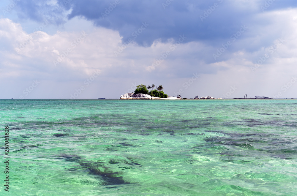 Small rocky islands around Belitung Island, Indonesia, Asia Small rocky islands around Belitung Island, Indonesia, Asia