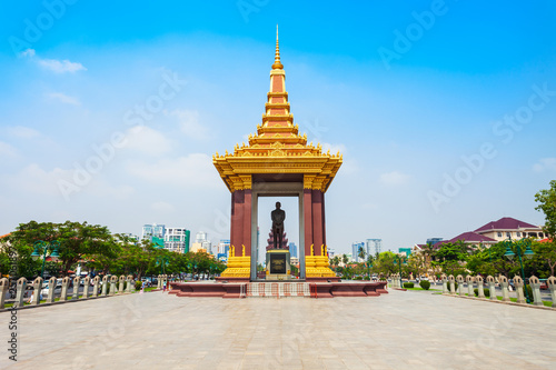 King Father Sihanouk monument, Phnom Penh photo