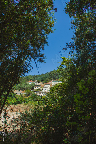 view on a small portuguese village