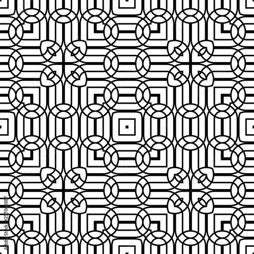 Design seamless monochrome grating pattern