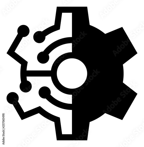 Digital Technology Vector Icon