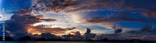 Sunset-El-Nido-ElNido-Philippines-Asia-Sunrise-Sunset-Focus photo