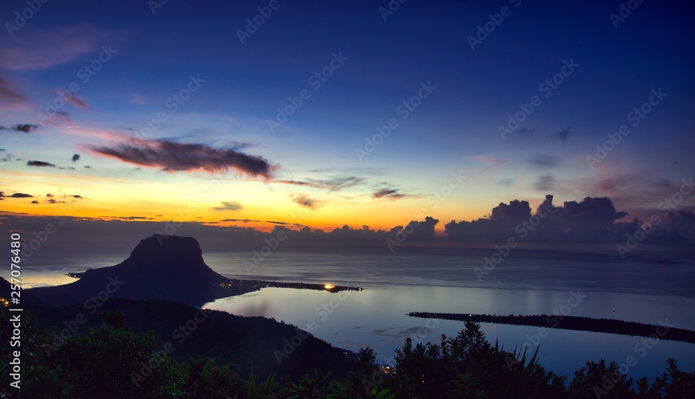 Le morne - Sunset - Mauritius - Wonderful
