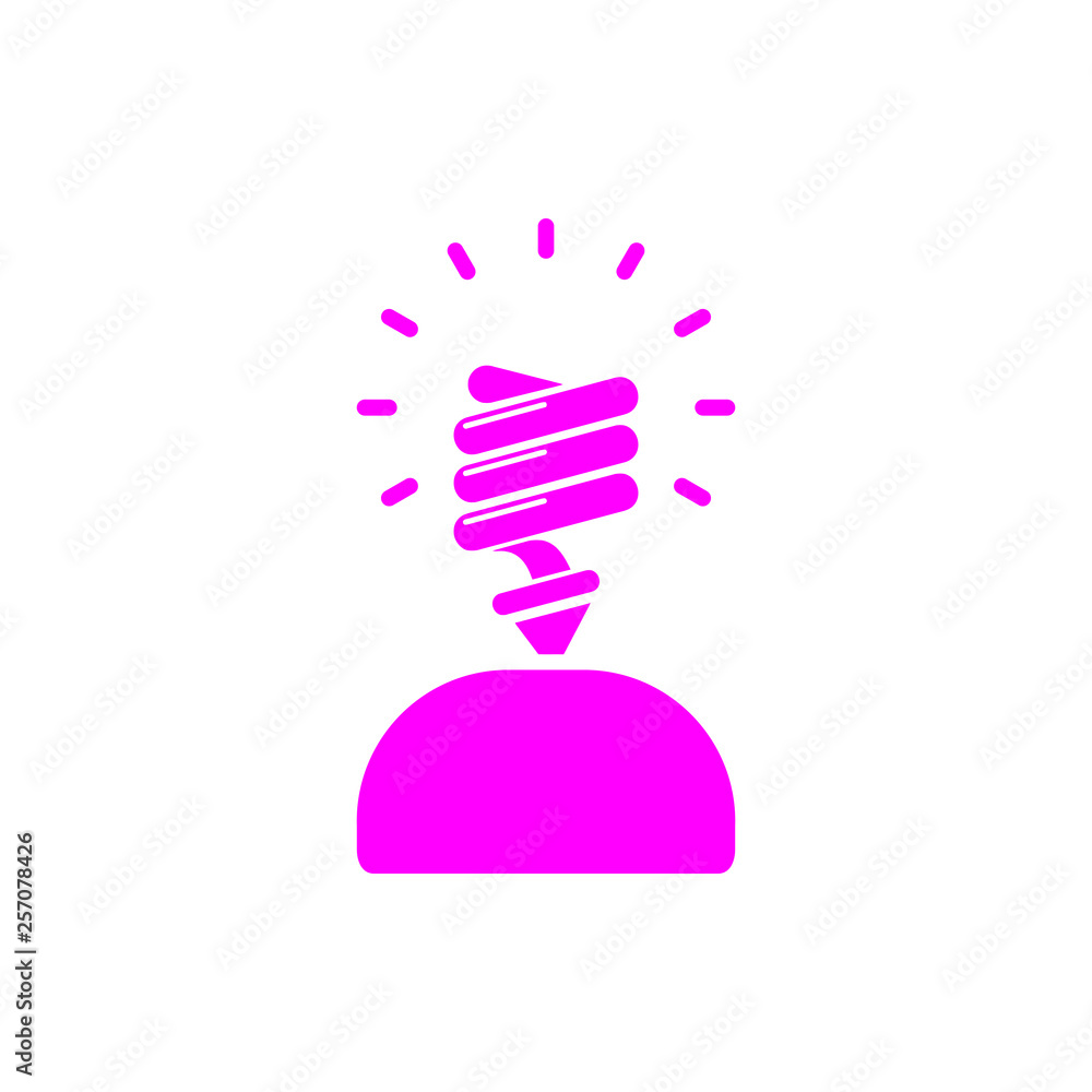 creative idea , business idea , light bulb, bulb, creative idea solution magenta color icon creative idea , business idea , light bulb, bulb, creative idea solution magenta color icon