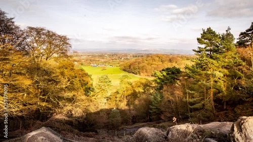 Spring Sunshine in English countryside photo