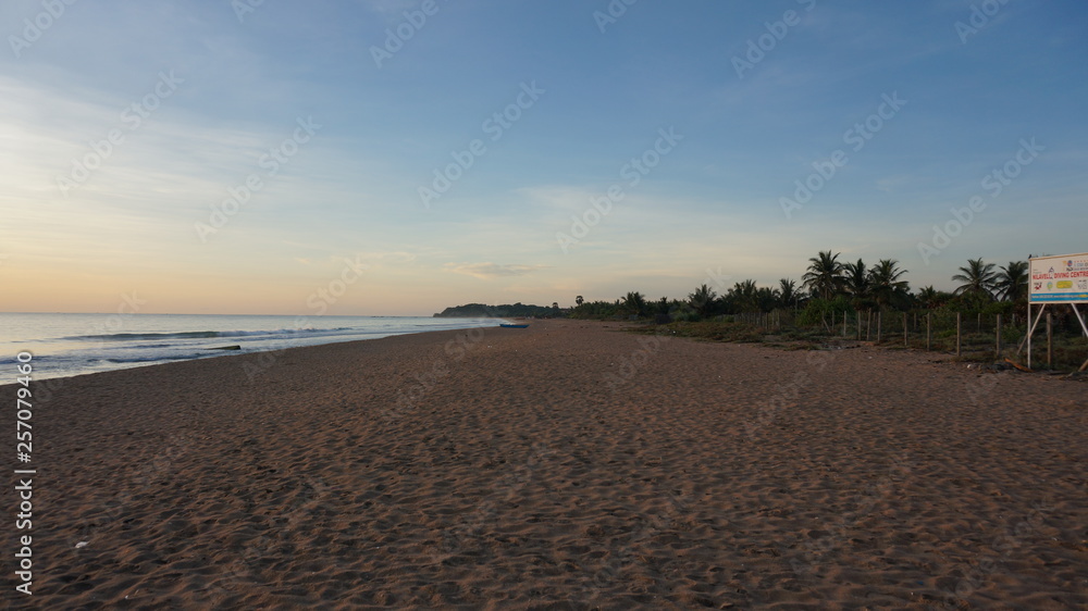 Tropical lonley beach in nilaveli, sri lanka Tropical lonley beach in nilaveli, sri lanka