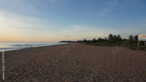 Tropical lonley beach in nilaveli  sri lanka