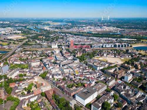 Duisburg city skyline in Germany © saiko3p