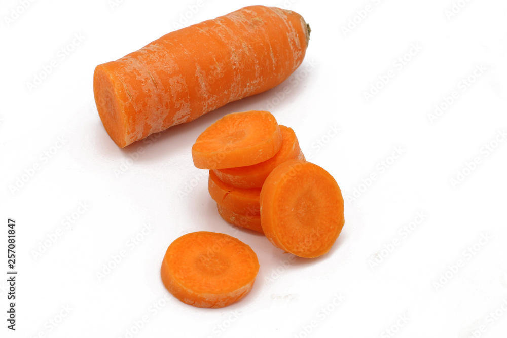 carrot isolated on white background carrot isolated on white background