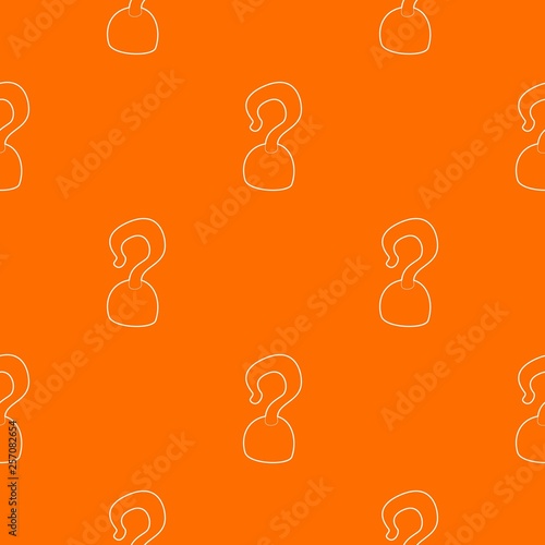 Hook pattern vector orange for any web design best