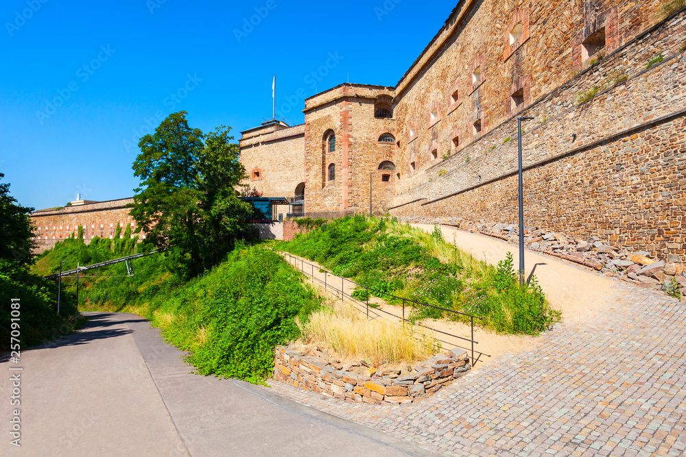 Ehrenbreitstein Fortress in Koblenz, Germany