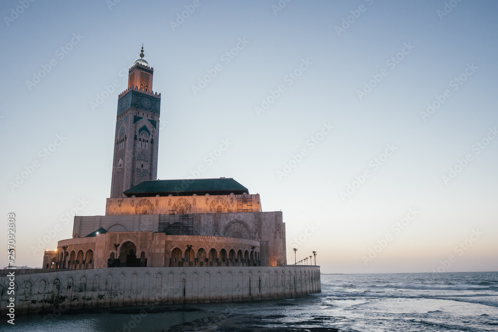 Hassan II Mosque in Casablanca, Morocco Hassan II Mosque in Casablanca, Morocco