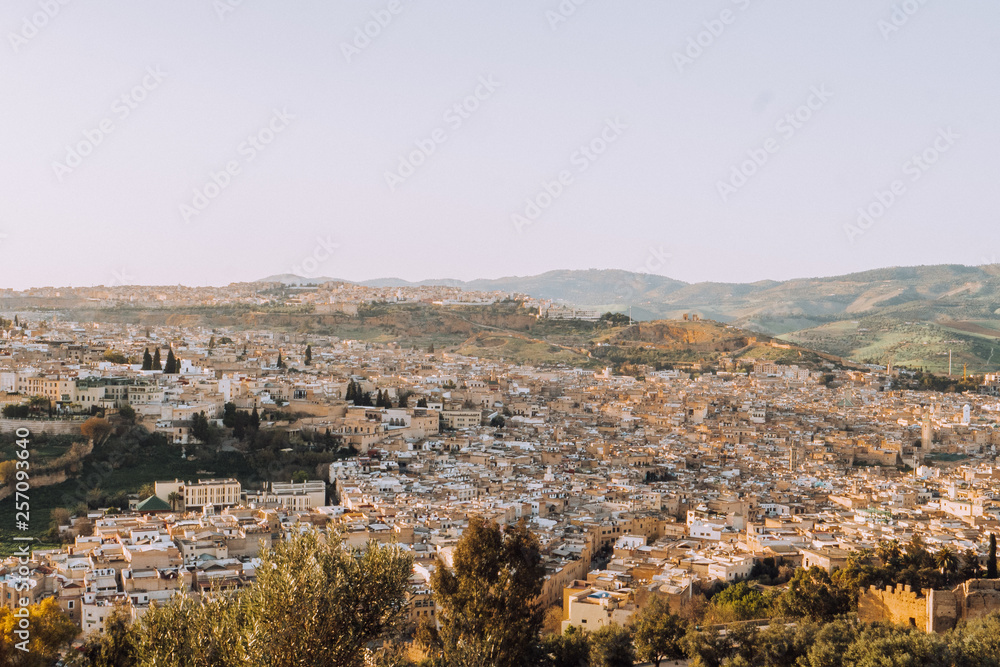 Cityscape of Fez, Morocco