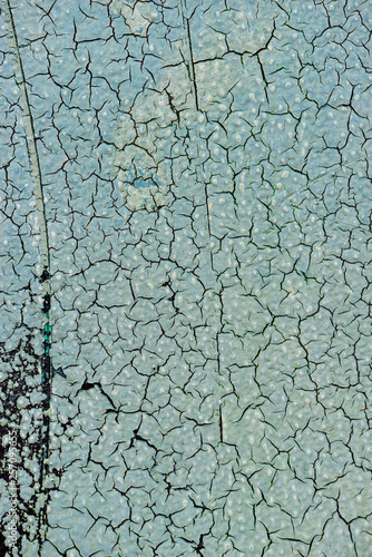 Texture of peeling wall paint.