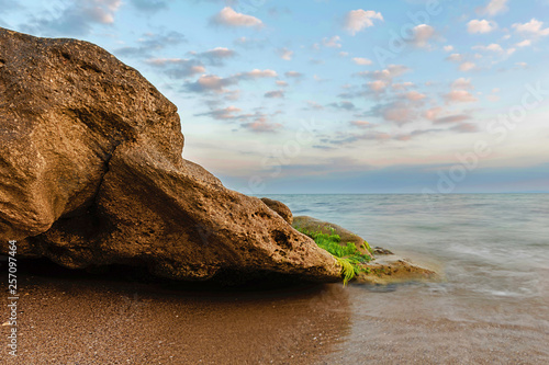 Rock in the sea