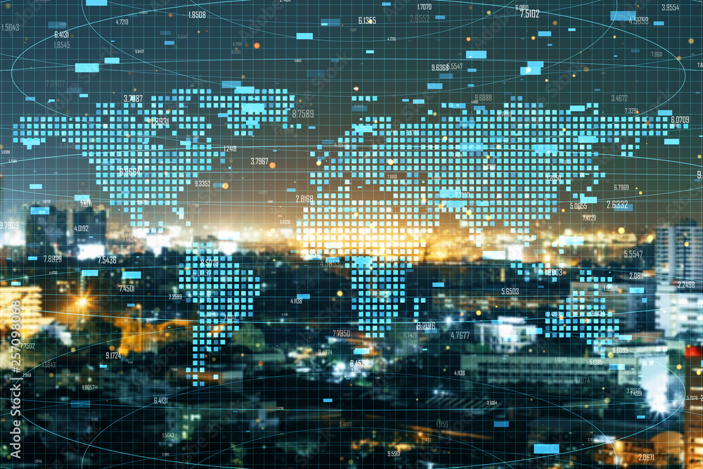 Global trade and market concept Global trade and market concept