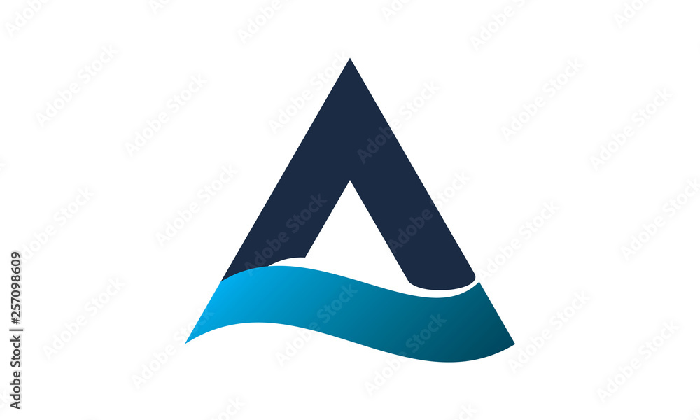 modern wave font logo modern wave font logo