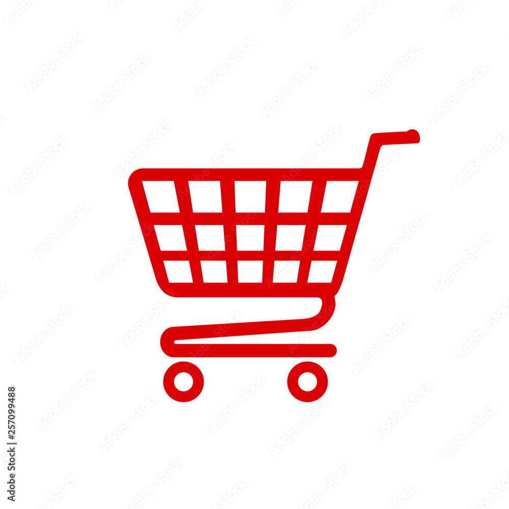 Vettoriale Stock Shop cart icon, buy symbol. Shopping basket icon sign –  vector | Adobe Stock