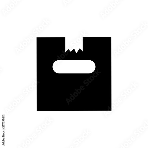 Box exprees icon, delivery logo, shopping sign - vector