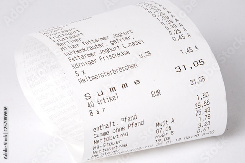 Kassenzettel