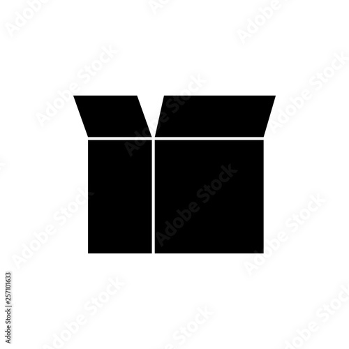 Box exprees icon, delivery logo, shopping sign - for stock